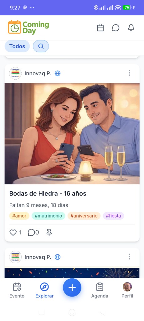 ComingDay App